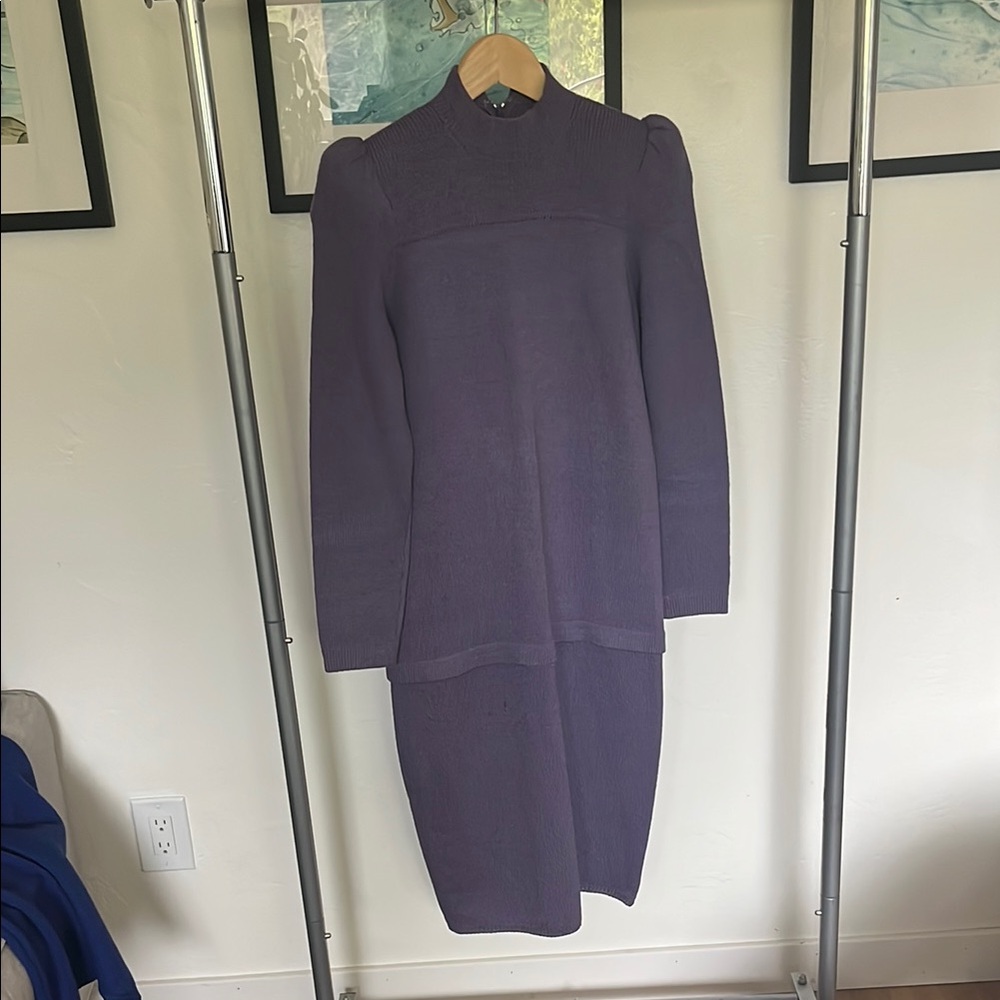 Vintage St. John’s Purple Women's Dress